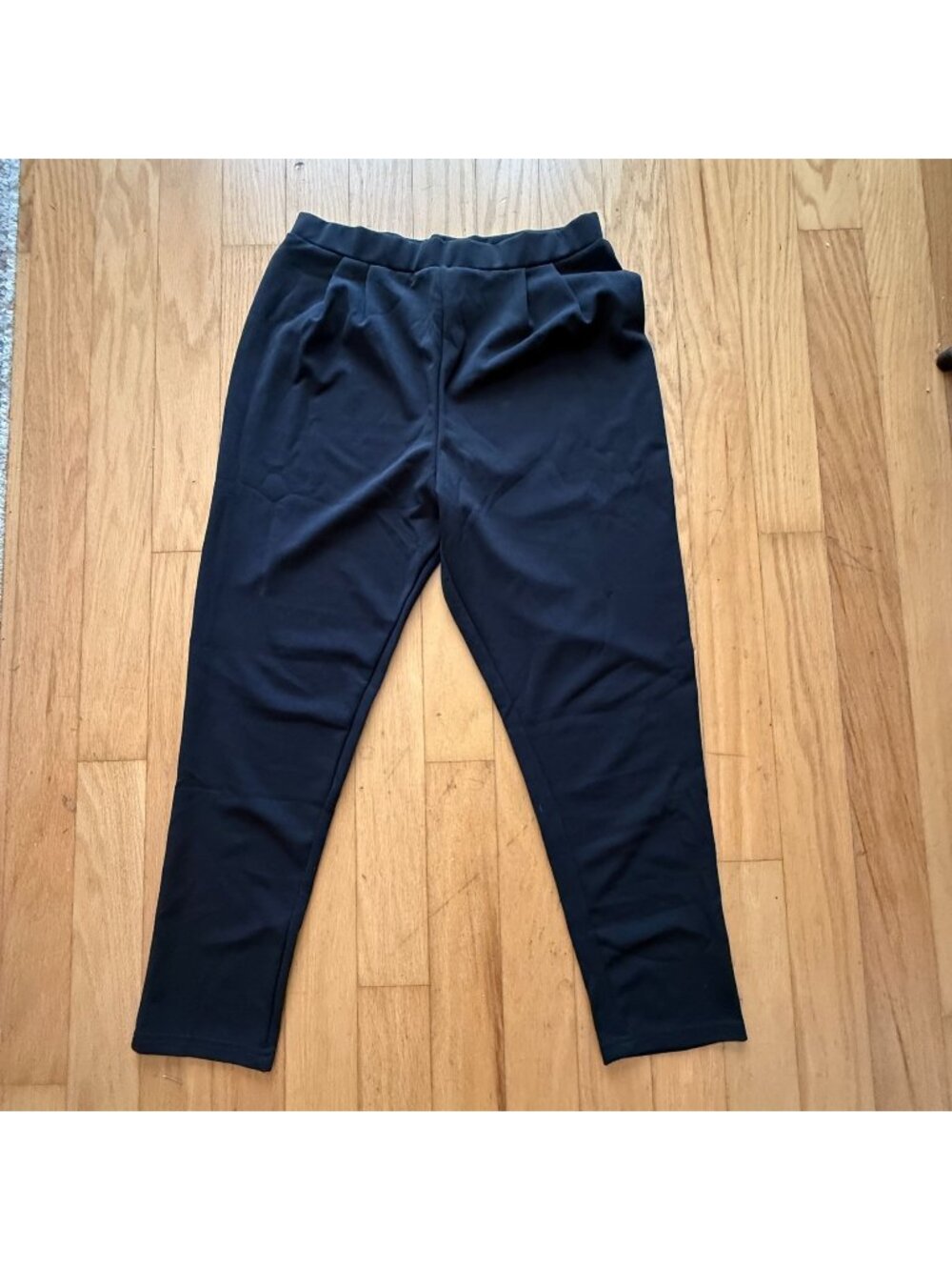 ASOS Design Women's Petite US 10 Black Ponte Pants